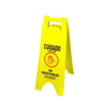 Imagem de Cavalete de Sinalização de Chão para Condomínios - Casa do Síndico BH,