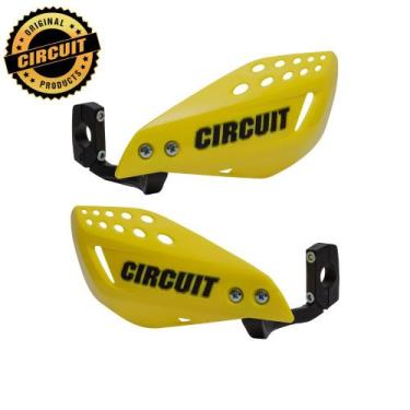 Imagem de Par Protetor de Mão Circuit Vector Moto Motocicletas Universal CIRCUIT