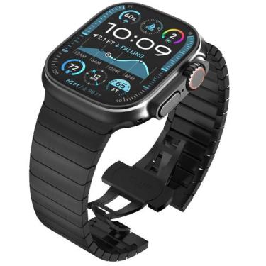 Imagem de Pulseira de Relógio WINGLE Ultra 2 em Aço Inoxidável para Apple Watch