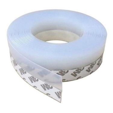 Imagem de Fita Veda Fresta Porta Transparente 3m x 45mm Pivotante - M3M
