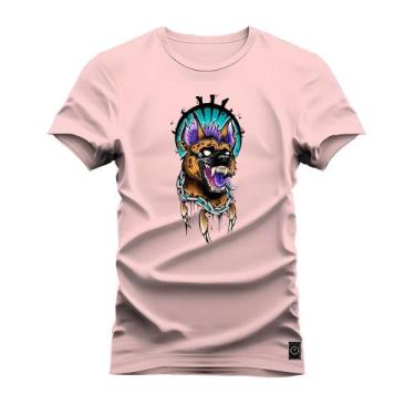 Imagem de Camiseta Plus Size 30 Estampada Digital Raivos - Nexstar, Rosa, G5