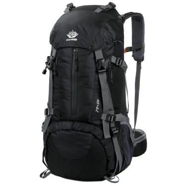 Imagem de Mochila de caminhada WoneNice 50L impermeável com capa de chuva