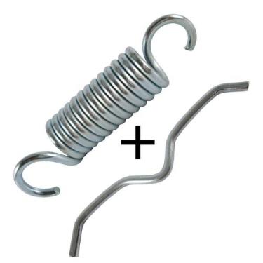 Imagem de Mola e gancho jump profissional 36 molas + 18 ganchos - Famamultishop