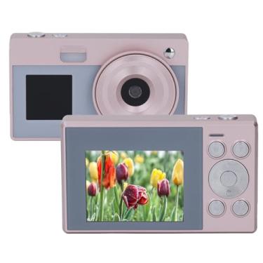 Imagem de Câmera Digital, FHD 1080P 48MP Câmera Infantil Anti Shake Vlogging Camera Com Zoom Digital 16X, Tela Dupla, Luz de Preenchimento Integrada, Câmera Pequena Compacta para (64 GB)