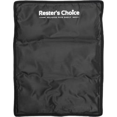 Imagem de rester's choice Bolsa de gelo para lesões reutilizável, gel macio flexível - (Grande: 28 x 36,8 cm) para quadril, ombro, joelho, costas - compressa confortável para inchaço, contusões, cirurgia