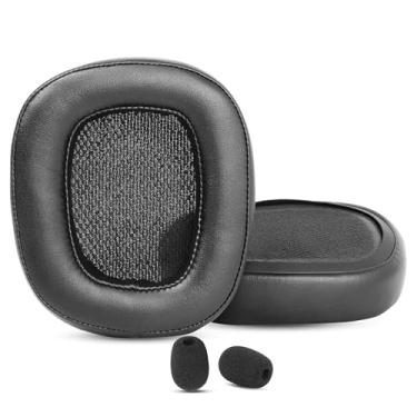 Imagem de ACCOUTA Almofadas auriculares compatíveis com Logitech G430 G432 G930 G930 G930s Fones de ouvido de substituição com couro de proteína mais macio e espuma viscoelástica