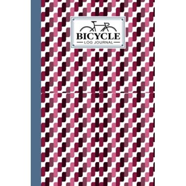 Imagem de Bicycle Log Journal: Cycling Logbook Rectangles Cover, Bike Riding, Bicycle Lovers, Log Book to keep track of daily Biking Training | 120 Pages, Size 6" x 9" | by Armin Appel