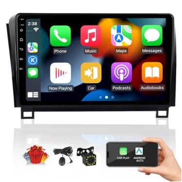 Imagem de Rádio estéreo automotivo com tela grande de 10,2 polegadas, navegação GPS para Toyota Tundra 2007-2013 Sequoia 2008 - reprodutor multimídia Android, 8 núcleos, 4G + 64G, kit de áudio e vídeo