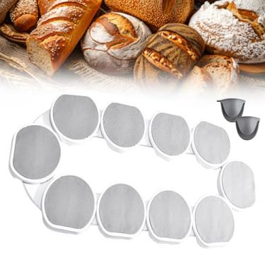 Imagem de 星姿 Mesa giratória expansível de 360°, várias bandejas removíveis, mesa de jantar, bandeja giratória de alimentos, adequada para cozinha e mesa de jantar, copo de comida portátil, festa, reunião