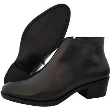 Imagem de Bota Bredeni Em Couro Com Zíper Feminina-Feminino