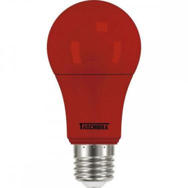 Imagem de Lampada Led Bulbo Taschibra 5W Tkl Vermelha