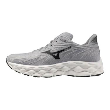 Imagem de Mizuno Tênis de corrida masculino Wave Sky 8, Ultimate Grey-preto, 11.5