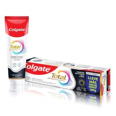 Imagem de Creme Dental Colgate Total Carvão Ativado 180g