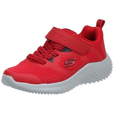 Imagem de Skechers Trekzic para meninos (criança pequena/criança grande), Vermelho/preto, 19