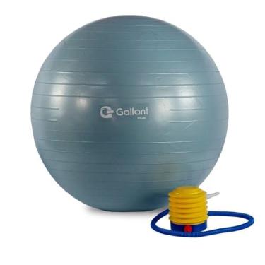 Imagem de Bola de Pilates 55cm Yoga e Abdominal Com Bomba Gallant (gbp55aecba-az)