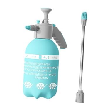 Imagem de WeiLaiKeQi Pulverizador de jardim 2l, pulverizador de pressão leve, garrafa, regador de plantas, manual, senhor para jardinagem, ambientes internos e externos, Azul