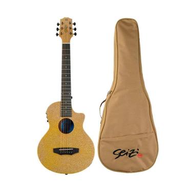 Imagem de Violão Elétrico Aço Seizi Fun Panda (Tam: Reduzido) C/ Bag - VL0320