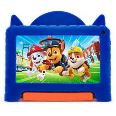 Imagem de Tablet Patrulha Canina Chase NB421 Controle Parental 4GB RAM 64GB Tela
