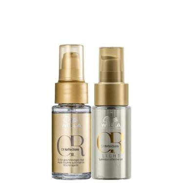Imagem de Kit Wella Óleo Oil Reflections 30ml + Light 30 ml