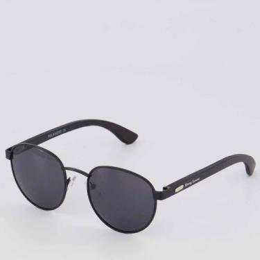 Imagem de Óculos de Sol Hang Loose Round Preto Fosco, Único