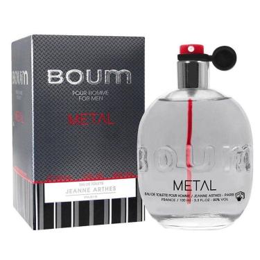 Imagem de Perfume Masculino Jeanne Arthes Boum Metal Edt Spray 100 ml