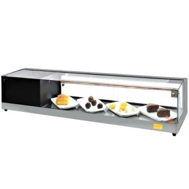 Imagem de BC-VFRD1500 - Vitrine Refrigerada Beta para doces 1,50m Prata - 220V -