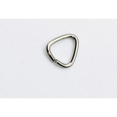 Imagem de Elo Triangulo de 6mm para Chaveiro  (100pçs) Cod1143 - Dandie