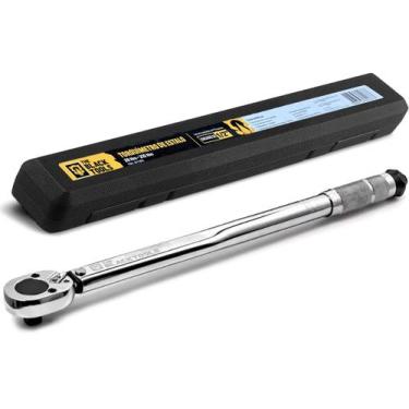 Imagem de Torquímetro De Estalo 28 210nm Encaixe 1/2 Pol. Reversível - The Black