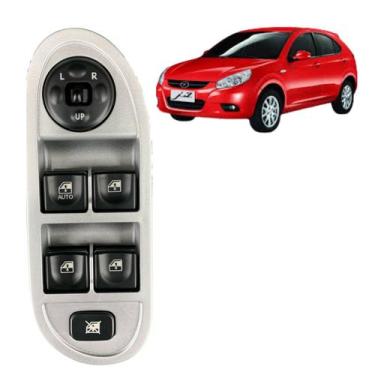 Imagem de Botão Vidro Elétrico C/ Ajuste Retrovisores JAC J3 2011-2013 - YMAX