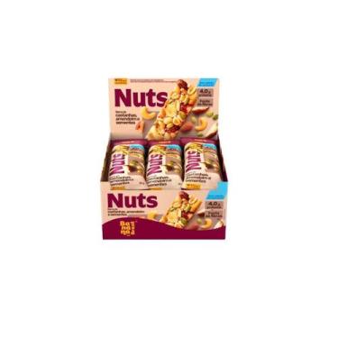 Imagem de Barra Castanhas E Sementes Nutsbar 25g Banana Brasil 12un