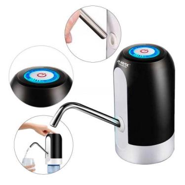 Imagem de Bomba Elétrica para Galão de Água Marca B-MAX Modelo BM760, Branco