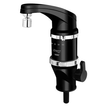 Imagem de Torneira Elétrica Fame Elegance 4 Temperaturas Super Potente de Bancada Preta 220V
