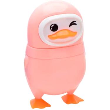 Imagem de Apontador com depósito e borracha Molin Patinho Rosa