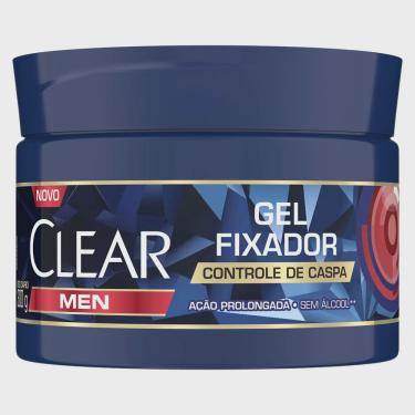 Imagem de Gel fixador ação prolongada clear men controle de caspa 300G