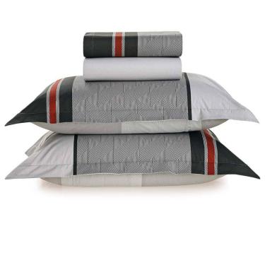 Imagem de Jogo de Cama Casal 180 Fios Augusto - Karsten