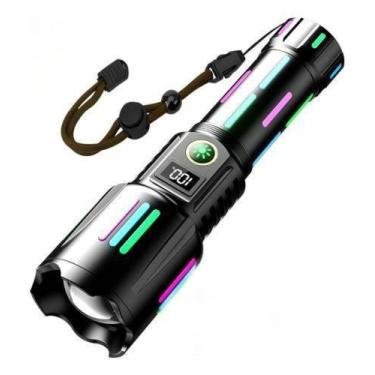 Imagem de Lanterna Sabre De Luz Tática Militar Led Laser Zoom Potente - bmax - B