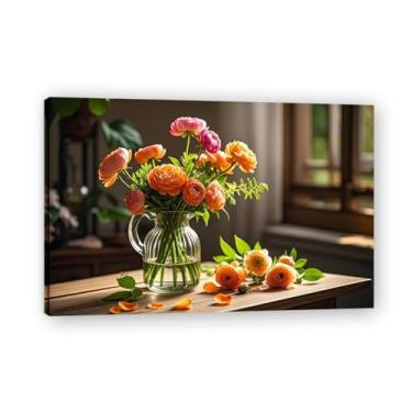 Imagem de Maple Sugar Snowfall Cozy Town Impressão em tela paisagem de aldeia quente arte de parede para decoração de escritório doméstico envolto em galeria 80 x 120 cm