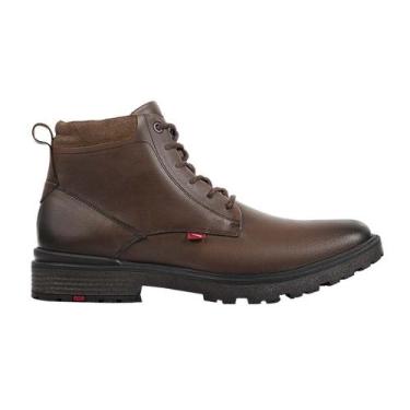 Imagem de Bota Ferracini Atenas Gold Plus, Marrom, 40