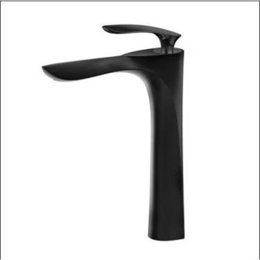 Imagem de Torneira Monocomando Bica Alta Banheiro Dourada/Cromada/Preto - oem, P
