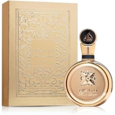 Imagem de  Perfume Árabe Lattafa Fakhar Gold Extrait EDP 100ml Unissex Original 