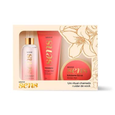 Imagem de Labotrat kit sens c/ 3 itens - morango e rubi