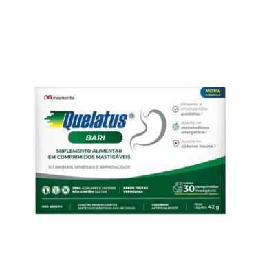 Imagem de Suplemento Alimentar Quelatus Bari - 30 Comprimidos Mastigáveis - Mome