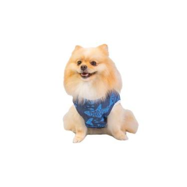 Imagem de Roupa Pet Soft Bouclê Peluciado Tubarão - LUVY PET, PP