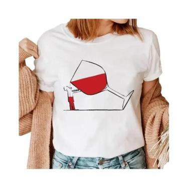 Imagem de Camiseta Feminina Manga Curta - Estampa Vintage Anos 90, BR-G4, Mgq 27