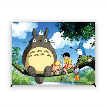 Imagem de Painel de Festa Retangular Totoro 3,00x2,00 metros - Fera Print