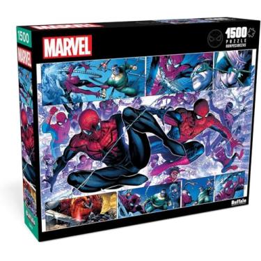 Imagem de Buffalo Games - Marvel – The Clone Conspiracy – Quebra-cabeça de 1500 peças para adultos desafiadores perfeito para noites de jogos – O tamanho final é 98,50 x 66,50 cm