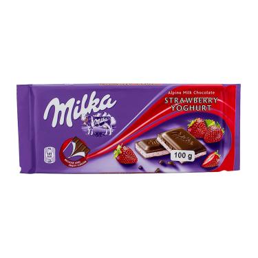 Imagem de Chocolate Milka Strawberry 100g