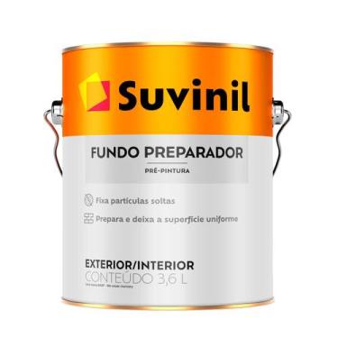 Imagem de Fundo Preparador Paredes Base Água - Suvinil, 3,6 Litros