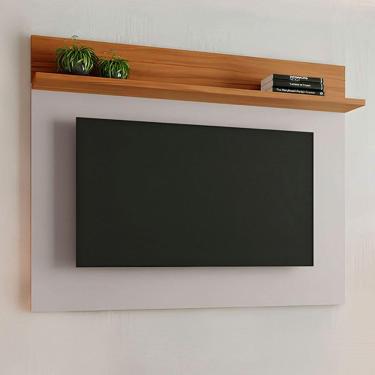 Imagem de Painel 135cm Para Tv Até 50 Polegadas Nt1185 Notável Off White Com Freijo Trend