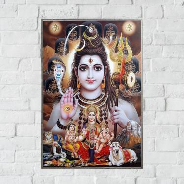 Imagem de Placa Decorativa Mdf Shiva Tamanho 20x27cm Modelo 2